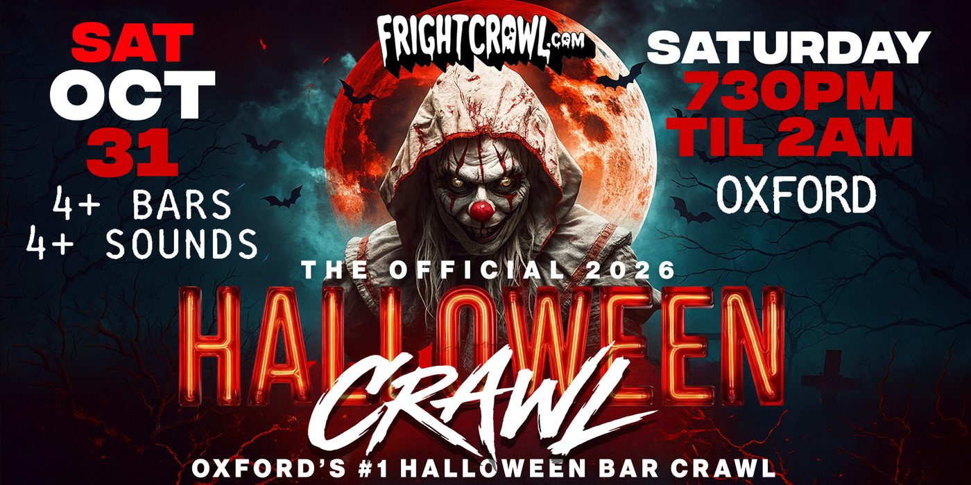 Saturday Night Oxford, MS Halloween crawl event art