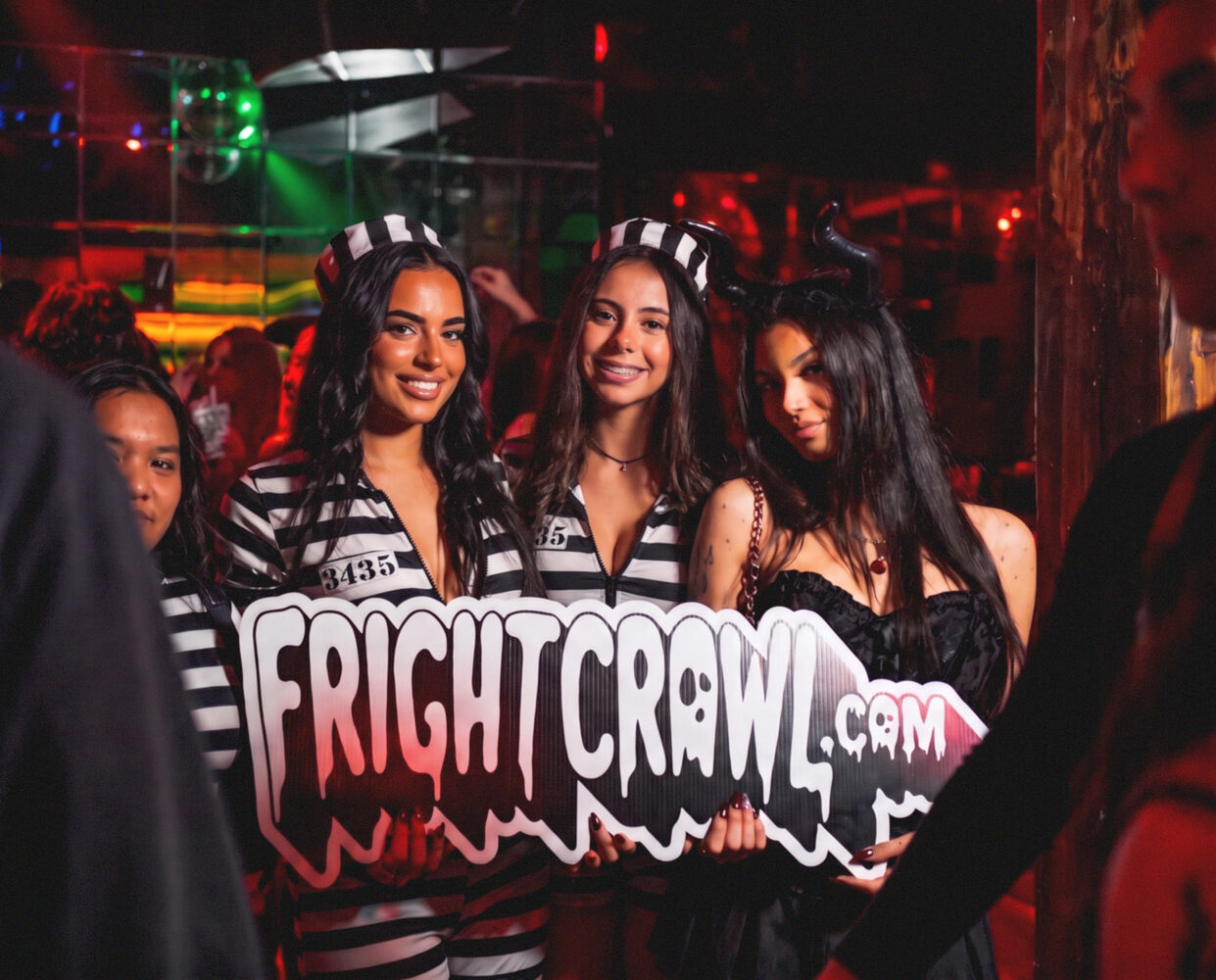 FrightCrawl crawlers in costume