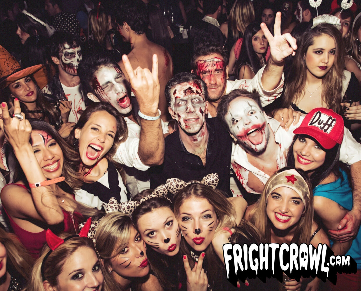 FrightCrawl crawlers in costume