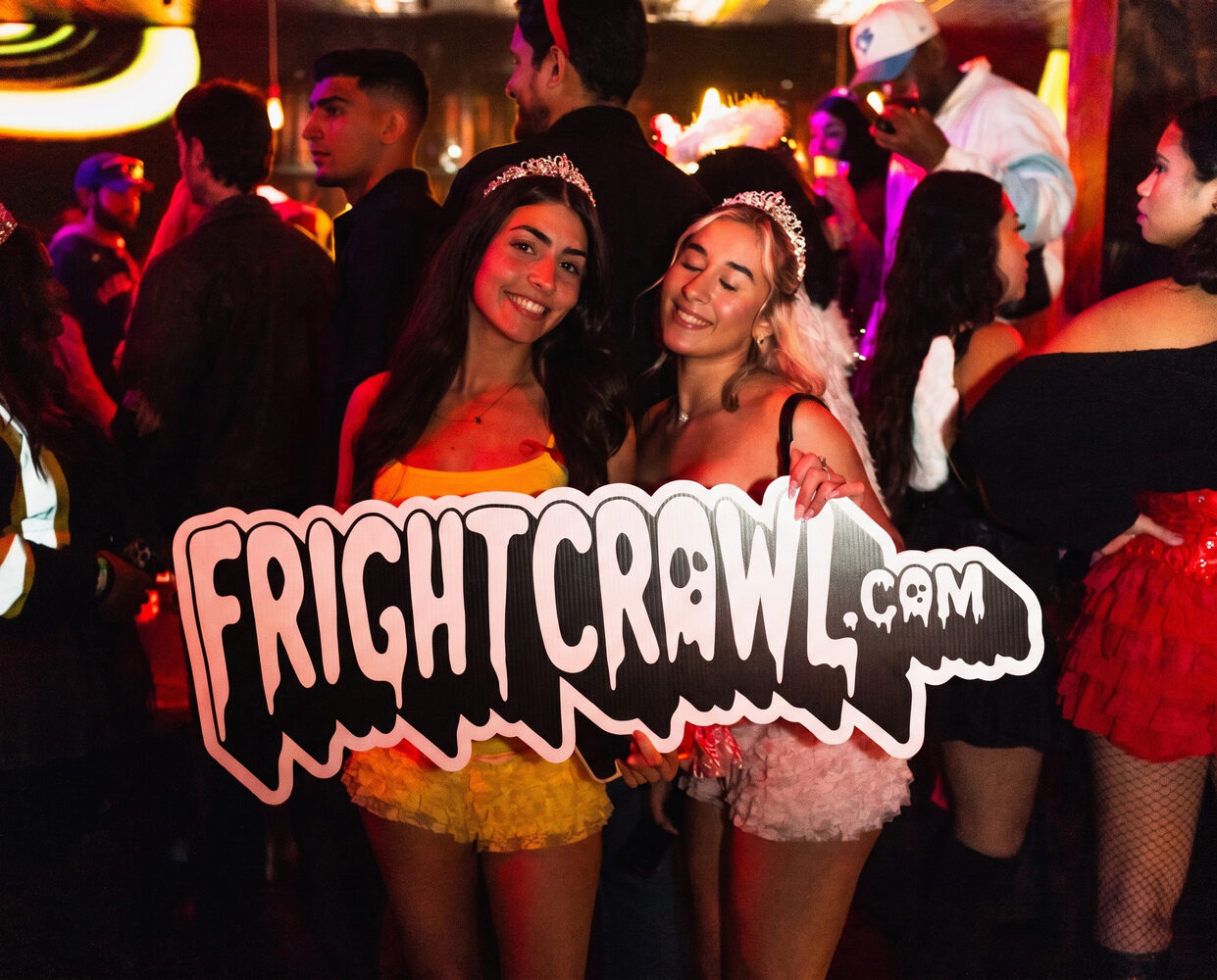 FrightCrawl crawlers in costume