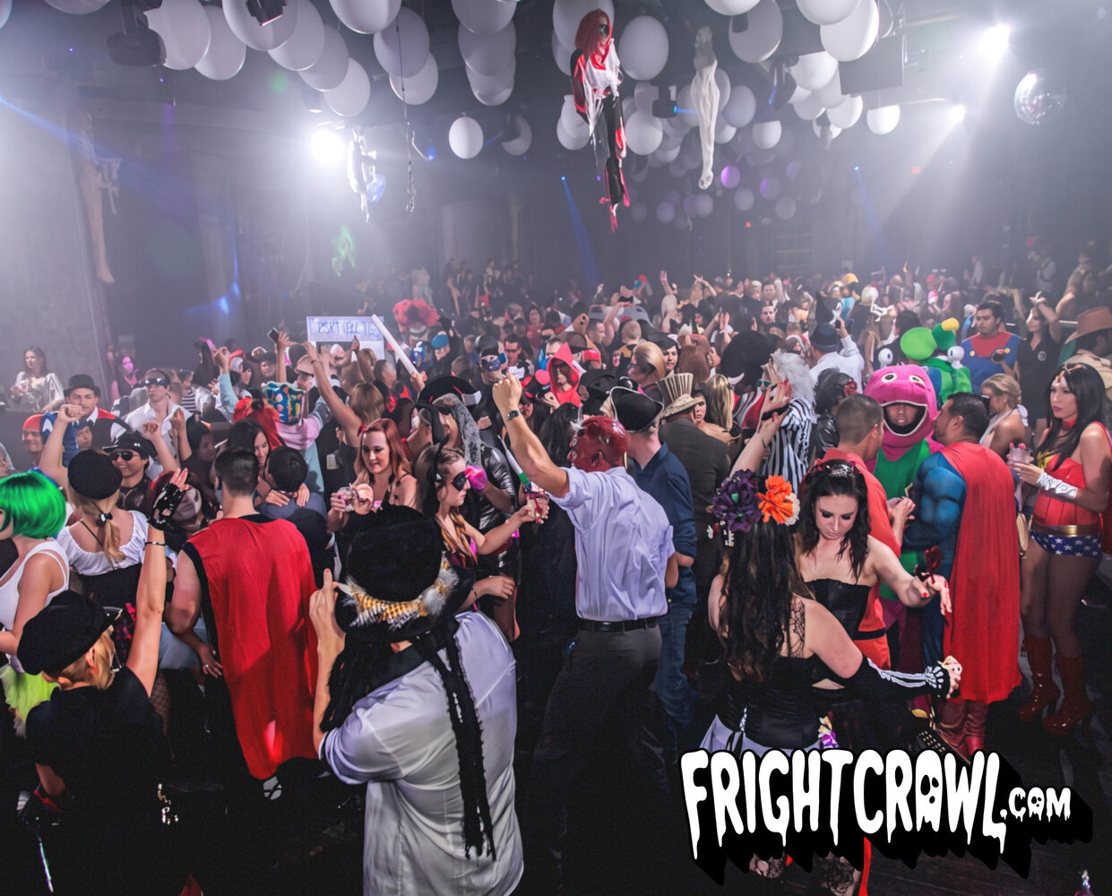 FrightCrawl crawlers in costume