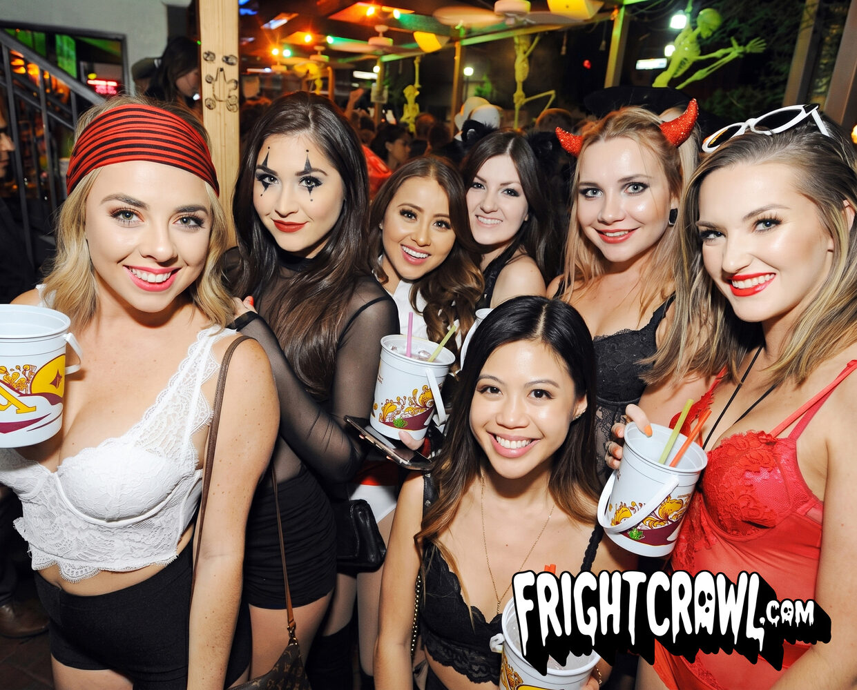 FrightCrawl crawlers in costume