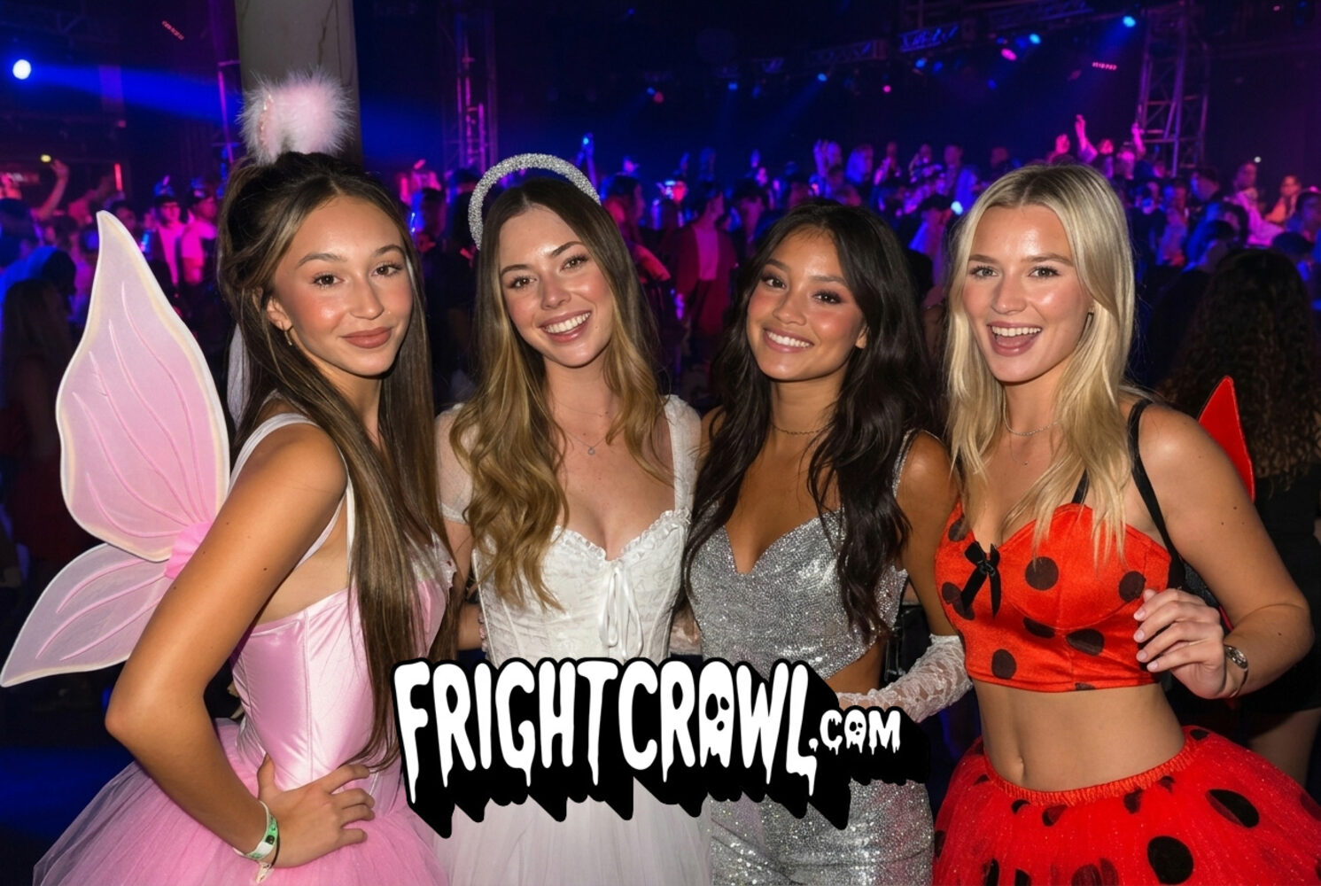 FrightCrawl crawlers in costume