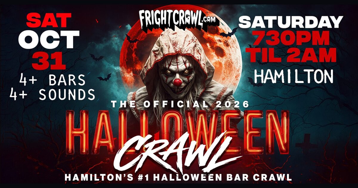 FrightCrawl Hamilton Halloween Weekend 2026