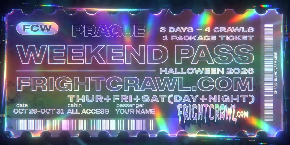 Prague Halloween Weekend Pass ticket