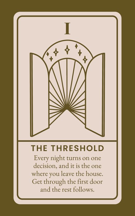 I, The Threshold, from the FrightCrawl deck